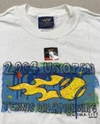 Official Vintage 2004 Us Open Tennis Championships Nyc White T-shirt Brand New