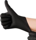 Black Nitrile Disposable Gloves Powder Free Latex Free 4 5 Mil   Size M - Xxl