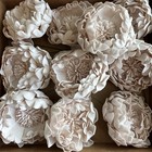 Ling s Moment Flowers 19 Pcs Nud Blooming Peonies Artificial Flowers With Stem