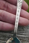 Vintage Sterling Silver Alaska Souvenir Spoon - Native Totem Design 