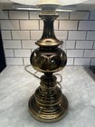 Vintage Brass Table Lamp 27    Tall Classic Traditional Hollywood Regency