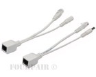 4 Pack Lot Power Over Ethernet Poe Adapter Injector Splitter Kit 5v 12v 24v 48v