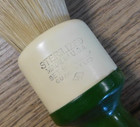 Vintage C-mon Deluxe 77-4 Shave Brush  Green Handle Very Nice  Buy It Now 