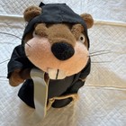 Meanies Grim Beaver Series 3 Plush  1998 - 1999  The Idea Factory  New With Tag