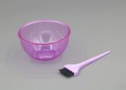 American Girl Dye Bowl   Brush For 18   Doll Color Change Highlight Styling Set