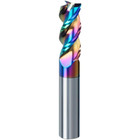 Solid Carbide Dlc Coated Wear Resistance End Mill 1mm-20mm For Aluminum