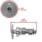 14100-hr3-a40 Camshaft For Honda Rancher 420 Trx420fe Fm Te Tm 2014-2025 Ohv