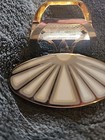 Vintage Stratton Gold Tone Compact Lipstick Holder Art Deco Made In England