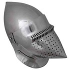 Medieval Houndskull Bascinet Helmet Battle Ready Knight Armor Helmet 16 Ga