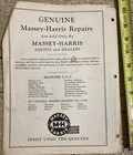 Massey Harris Instructions Installation Hand Adjutable Reel 6 7  Clipper Combin