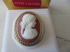 Vintage Estee Lauder Compact W Box Portrait Cameo W Perfume Excellent