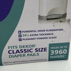 Babyfeel Refill 8 Pack Dekor Diaper Pails Classic Size  holds 3960 Diapers 