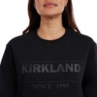 Kirkland Signature Unisex Sweatshirt Black Logo Crewneck Men   s Xl  Women   s Xxl