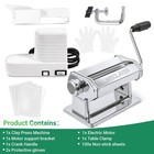 Electric Polymer Clay Press Machine Set dual Mode Clay Roller Machine clay Pa   