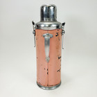 Vtg 50s Mcm Shabby Chic Decorative 15 5   Golden Dragon Chinese Thermos As Is