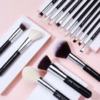Jessup Cosmetic Brushes Set 15pcs Blush Powder Eyeshadow Brow Lip Blending Tool