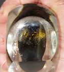 1987 Correia Signed Bronze Irridescent Glass Perfume Bottle Ltd Edition 30 850