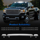 For Chevy Silverado Gmc 2500hd 3500hd 2015-2019 White Cab Roof Marker Led Lights