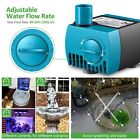 Homasy 80 Gph Submersible Water Pump  Aquarium  Hydroponics  Fish Tank Fountain