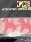 Victoria s Secret Pink Decorative Dog String Lights Use Anytime Hot Pink Rare
