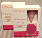 Lot 2 New Intimina Lily Menstrual Cup Sz A Compact Collapsible Reusable Packable
