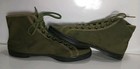 Original Size 8 M Bata Wwii Model 1947 Canvas Sneaker Trainers Shoes Olive Drab