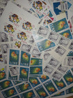 Mixed 44 Of New usable Multiples  Strips   Singles Of 52   Us Postage Stamps  Usa