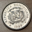 1989 Dominican Republic 10 Centavos