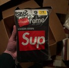 Supreme X Hanes Boxer Briefs  4 Pack  - Black - S  M  L  Xl  Authentic     
