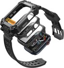 I-blason Sport Bumper Cover For Apple Watch 11 46mm Case   Tempered Glass Screen