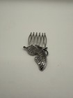 Butterfly Side Comb Vintage Silver Tone Hair Accessories Quality New