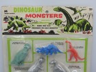 Nos Vintage 1964 Multiple Toymakers Dinosaur Monsters Toy Set Nib
