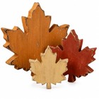 Wooden Leaves Fall Decor  Fall Decorations For Home Maple