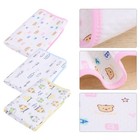 Waterproof Baby Cotton Urine Mat Diaper Nappy Bedding Changing Cover Pad Blue