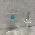 Tiffany And Co  Vintage Crystal Ice Bucket With Scrolled Handles  7 5  Barware