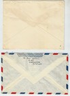 Aden 2 F p o 293   F p o 938 Forces Air Mail Covers Both Sent To England  Qeii O