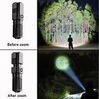 100000lm Super Bright Led Flashlight Zoomable Mini Tactical Torch Rechargeable
