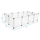 Foldable Dog Cat Bonny Exercise Pen Pet Puppy Playpen Kennels Yard Fence Indoor