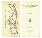 Vintage 1935 Nova Scotia Canada Official Tour Book Road Strip Maps