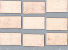 1937 Lot Of 9 Milwaukee Electric Railway Weekly Transport Passes Rare