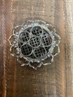 Vintage Round Silver Metal Lipstick Holder For 6 Lipsticks