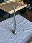 Antique Vintage Brass Spear Spike Lightning Rod Weather Vane Topper Top Finial