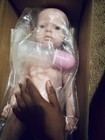 Cosdoll 22inch Floppy Silicone Reborn Baby Girl Full Body Silicone Newborn Doll