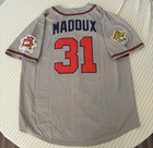Nwt Greg Maddux Atlanta Braves 1995 World Series Grey Jersey Men s