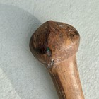 Zulu Iwisa Knobkerrie Hand-carved Hardwood Ball-head Club S  Africa 24    30s Vtg