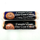 Lot 2 Canadian Canada s Last One Cent Penny Coins Copper zinc Copper steel 2012
