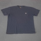 Lot Of 3 Carhartt Shirt Mens Xl Multi K87 Loose Fit Heavyweight Pocket T-shirt