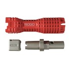 Ridgid 56988 Ez Change Red Plumbing Wrench Faucet Installation And Removal Tool