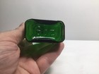 Antique Rich Green Poison Embossed Not To Be Taken Rectangular Poison Bottle 