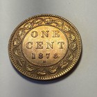Canada 1876 Canada Large Cent - Victoria - High Grade